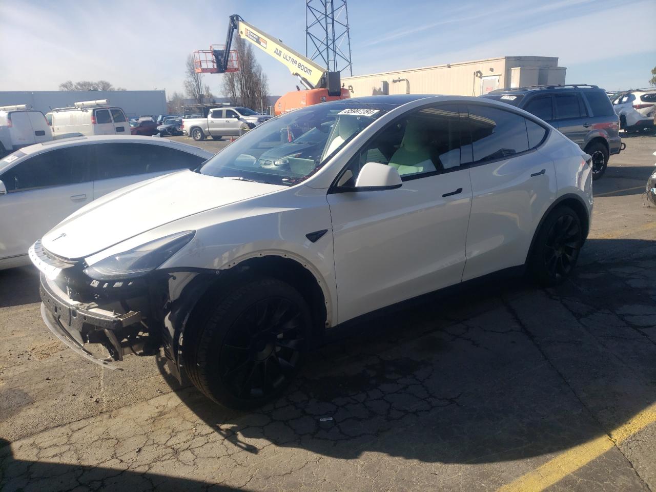 2022 Tesla Model Y VIN: 7SAYGAEE4NF521288 Lot: 85987284