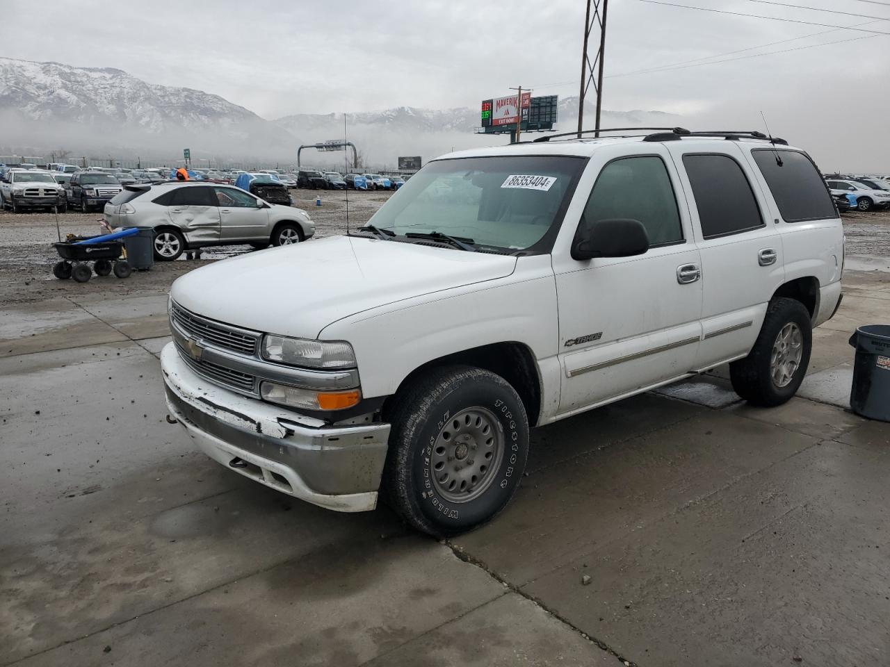 2001 Chevrolet Tahoe K1500 VIN: 1GNEK13T31R132380 Lot: 86353404