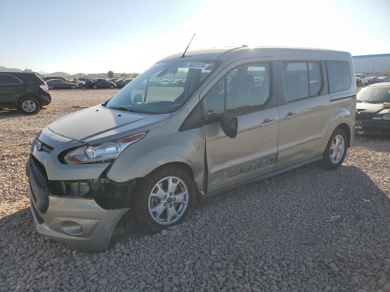 2016 Ford Transit Connect Xlt VIN: NM0GE9F7XG1256706 Lot: 86828134