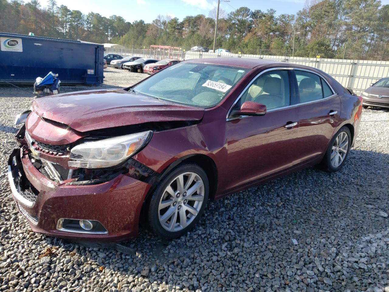 2016 Chevrolet Malibu Limited Ltz VIN: 1G11E5SA0GF106103 Lot: 83659184