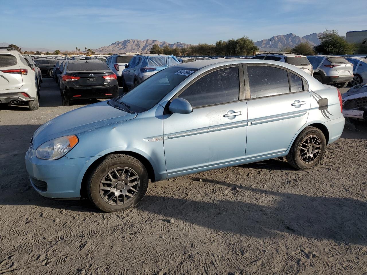 2007 Hyundai Accent Gls VIN: KMHCN46C77U152752 Lot: 84801894