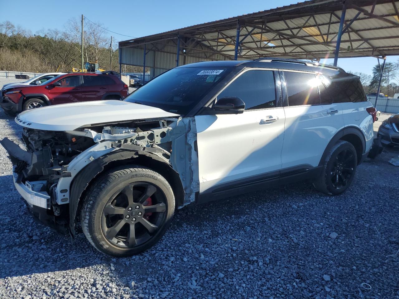 2020 Ford Explorer St VIN: 1FM5K8GC0LGD20117 Lot: 86603874