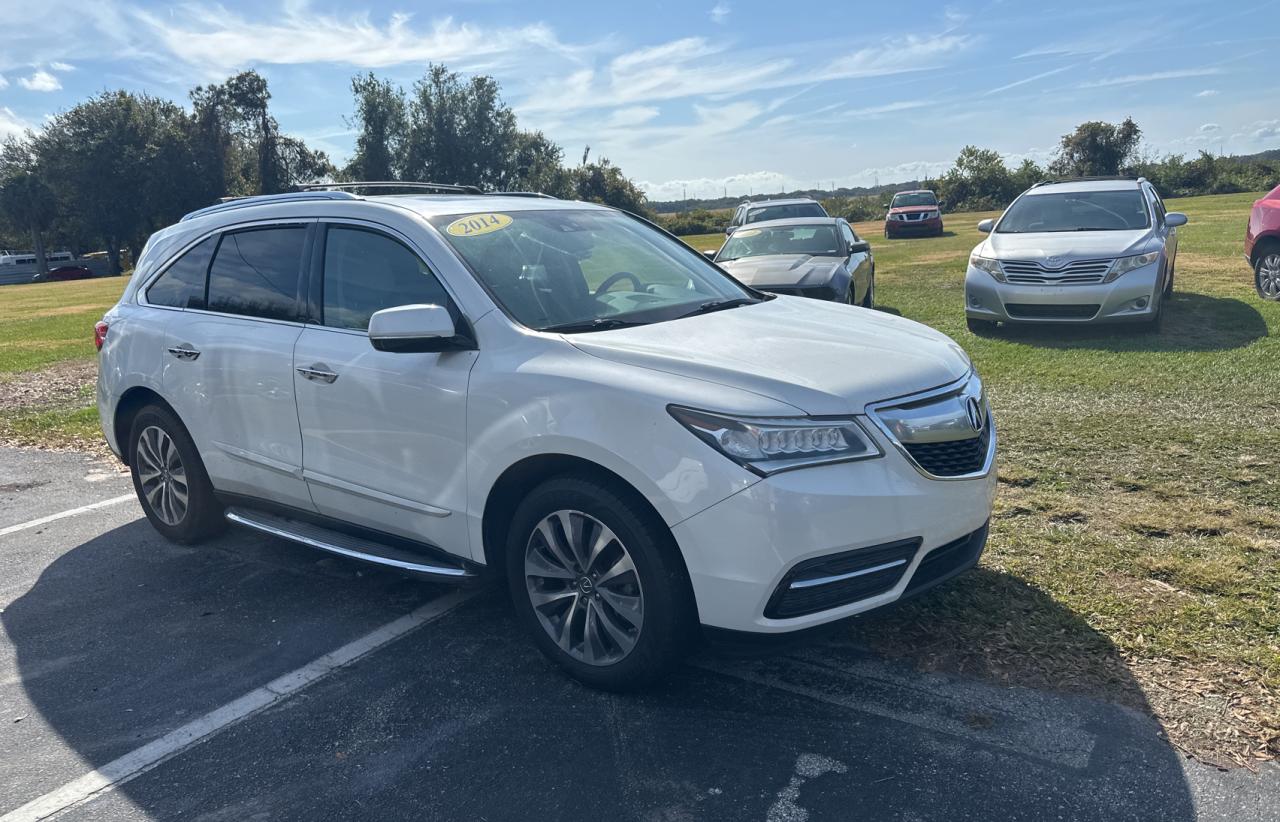 2014 Acura Mdx Technology VIN: 5FRYD3H43EB013218 Lot: 84673194