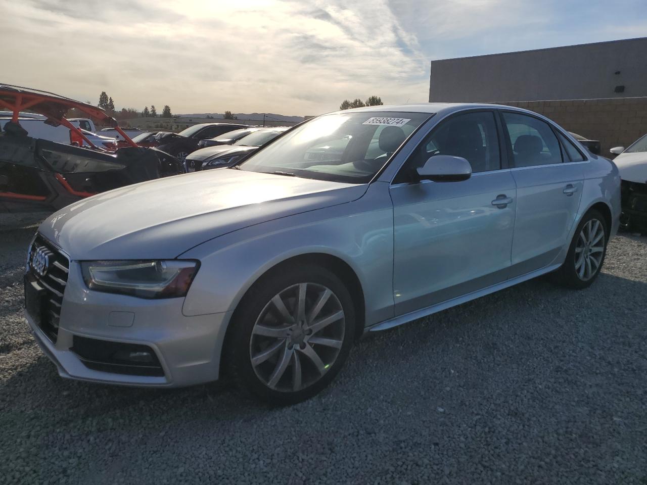 2014 Audi A4 Premium VIN: WAUAFAFL0EN039897 Lot: 85938274