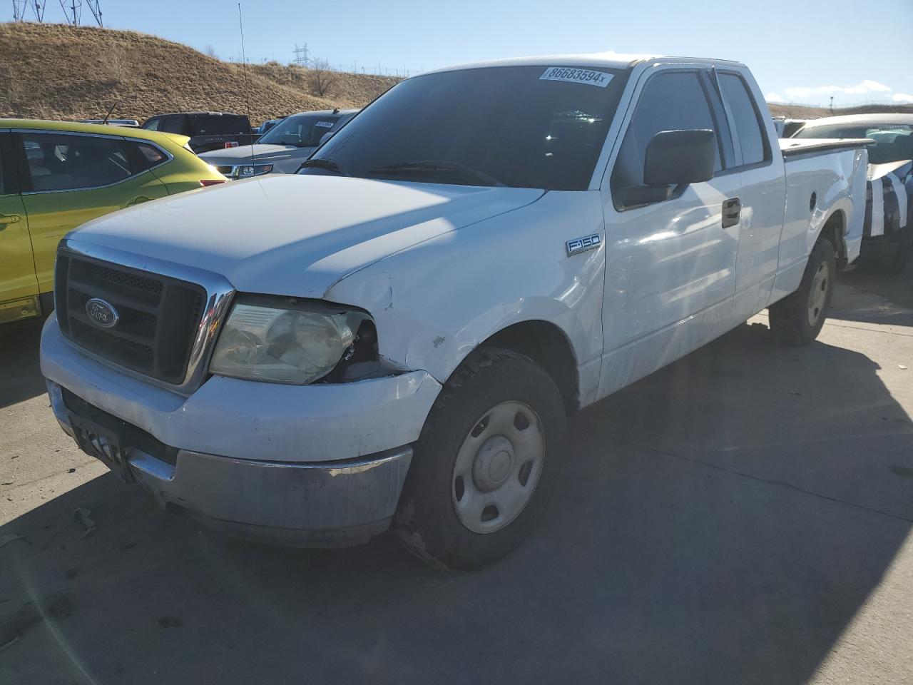 2004 Ford F150 VIN: 1FTRX12W94NB99665 Lot: 86683594