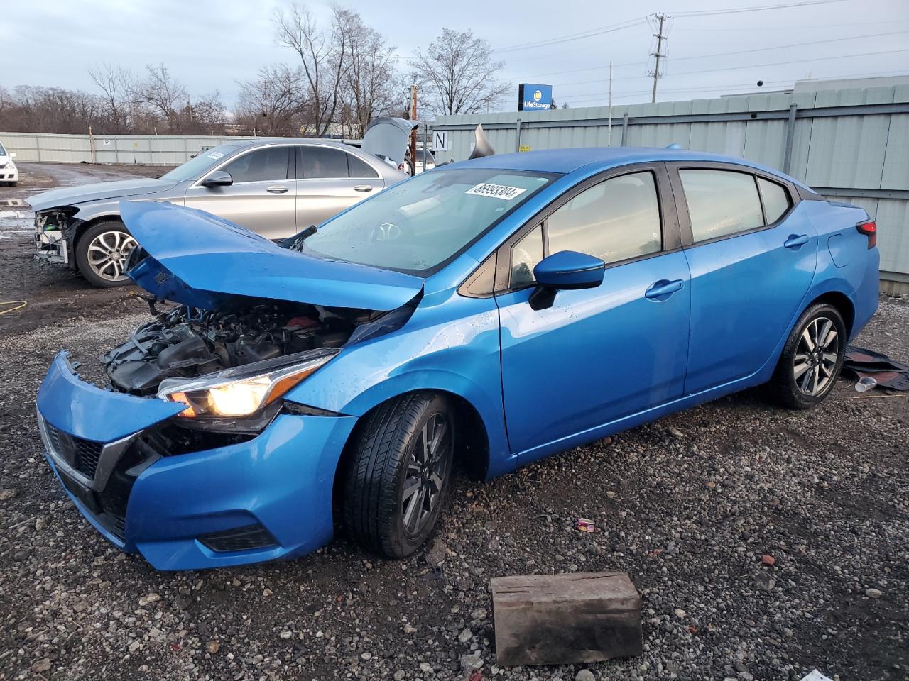 2021 Nissan Versa Sv VIN: 3N1CN8EVXML840008 Lot: 86993304