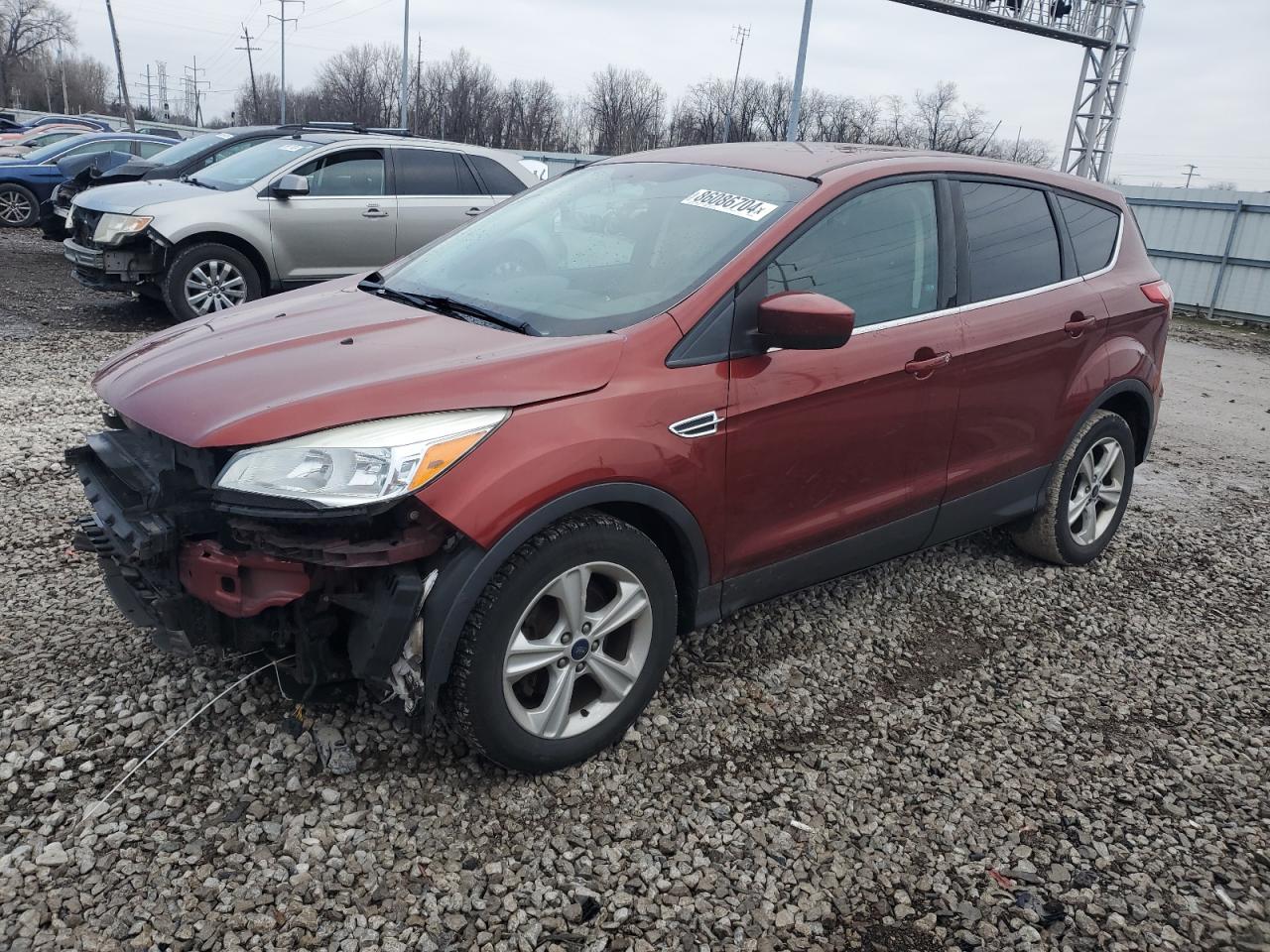 2014 Ford Escape Se VIN: 1FMCU0GXXEUD08082 Lot: 86086704