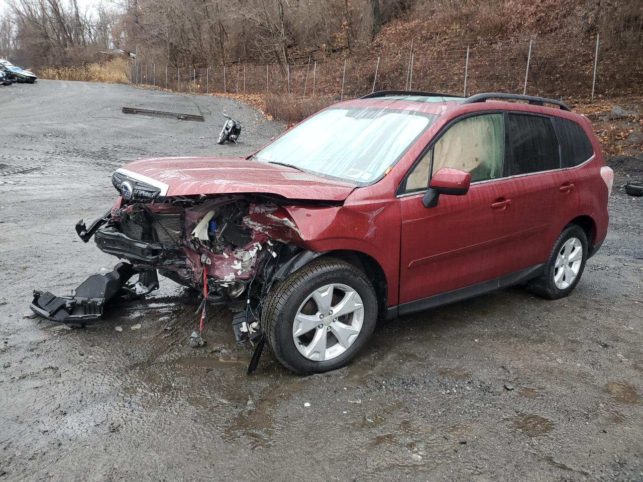 2015 Subaru Forester 2.5I Limited VIN: JF2SJAKC4FH516568 Lot: 84016594