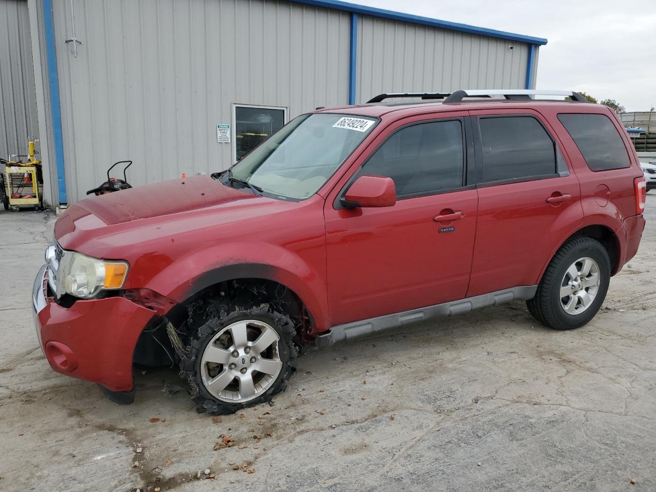 2009 Ford Escape Limited VIN: 1FMCU04G19KB19844 Lot: 86249224