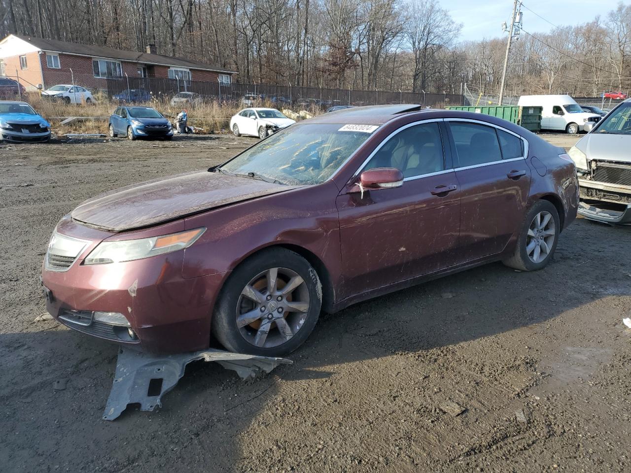 2013 Acura Tl Tech VIN: 19UUA8F50DA008049 Lot: 84832024