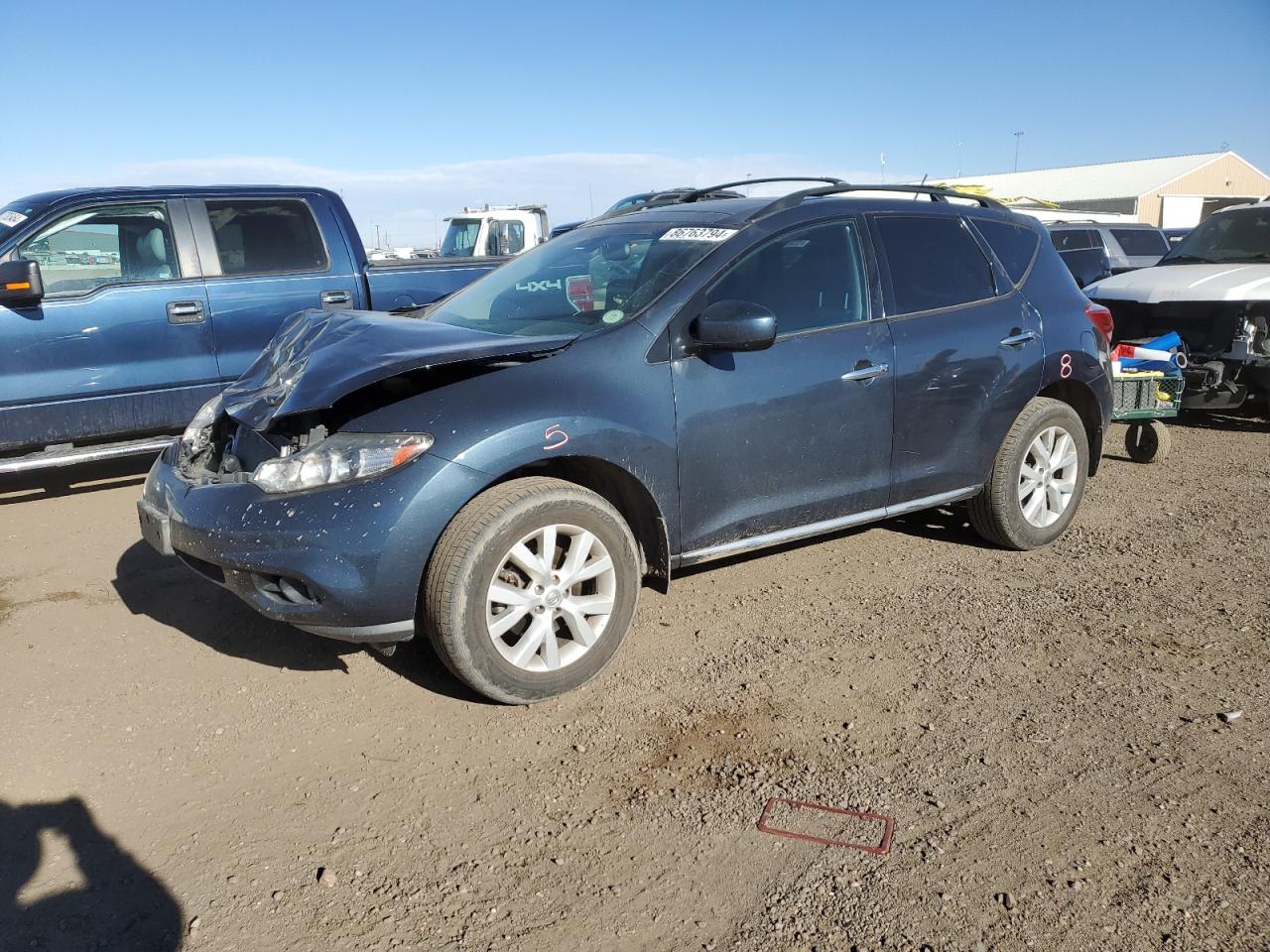 2011 Nissan Murano S VIN: JN8AZ1MW2BW170881 Lot: 86763794