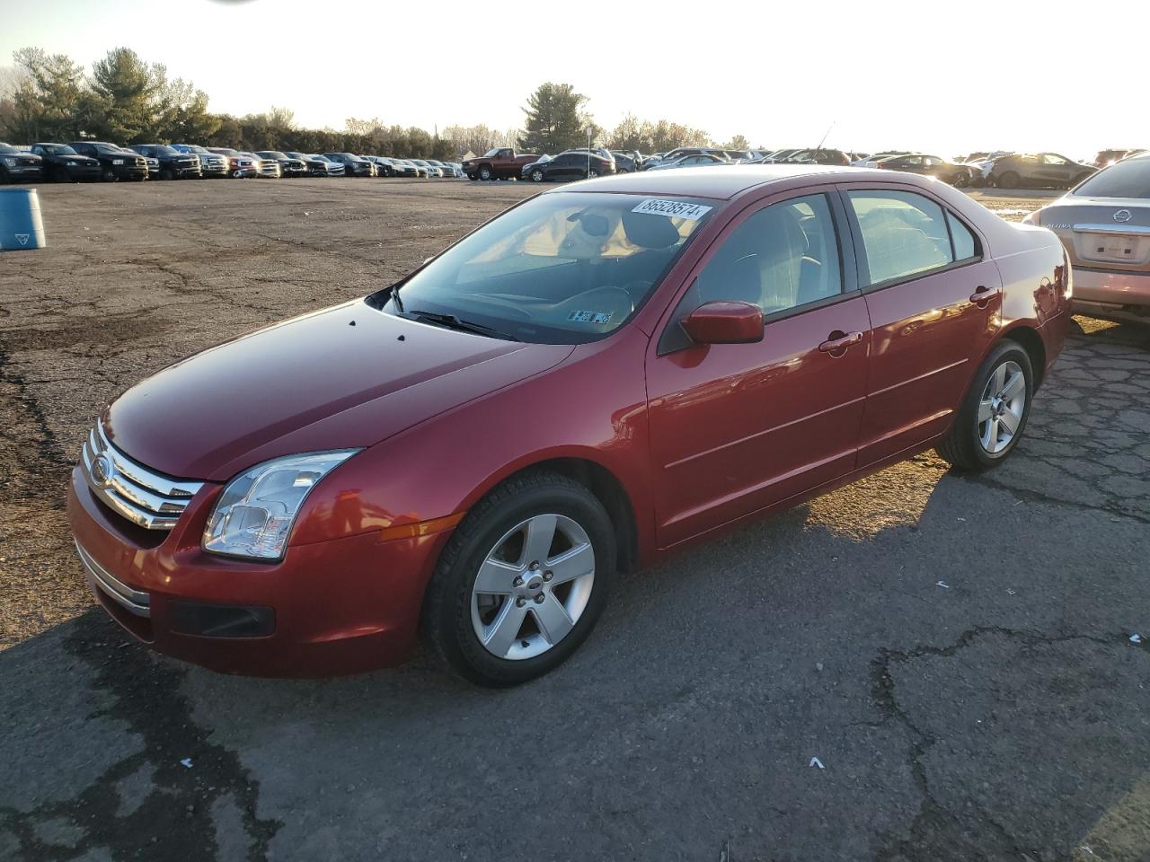 2009 Ford Fusion Se VIN: 3FAHP07Z39R186882 Lot: 86528574