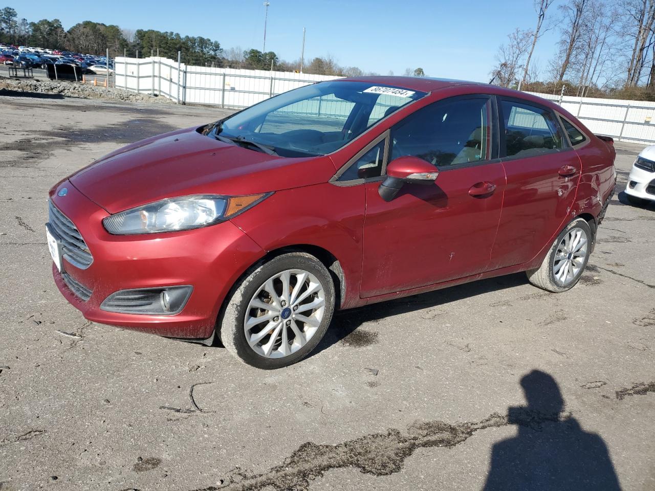 2014 Ford Fiesta Se VIN: 3FADP4BJ6EM205228 Lot: 86707484