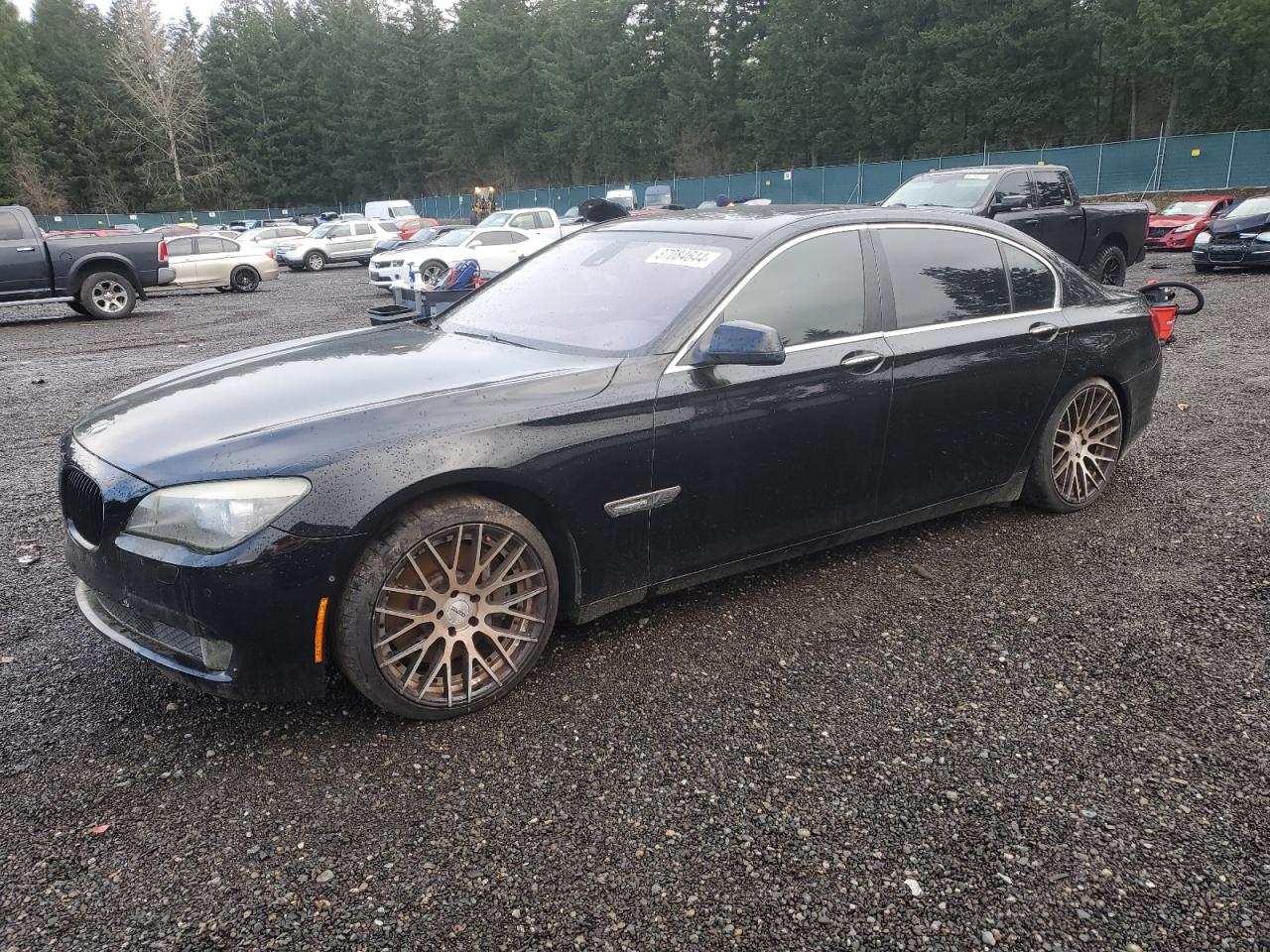 2011 BMW 750 Li VIN: WBAKX8C51BC198287 Lot: 87084644