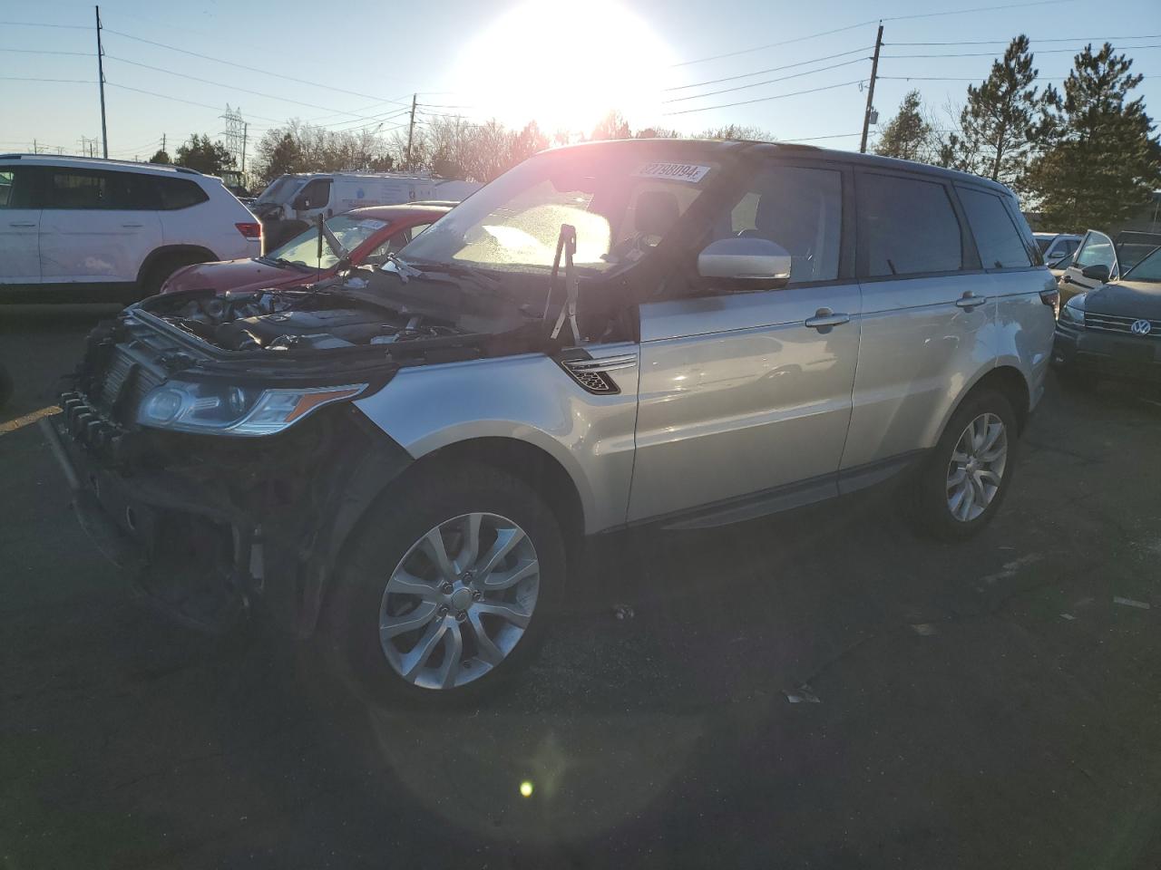 2017 Land Rover Range Rover Sport Hse VIN: SALWR2FK6HA673314 Lot: 82798094