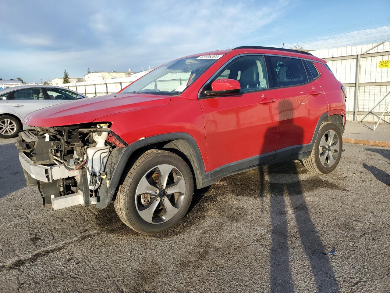 2017 Jeep Compass Latitude VIN: 3C4NJDBB8HT667261 Lot: 83486264