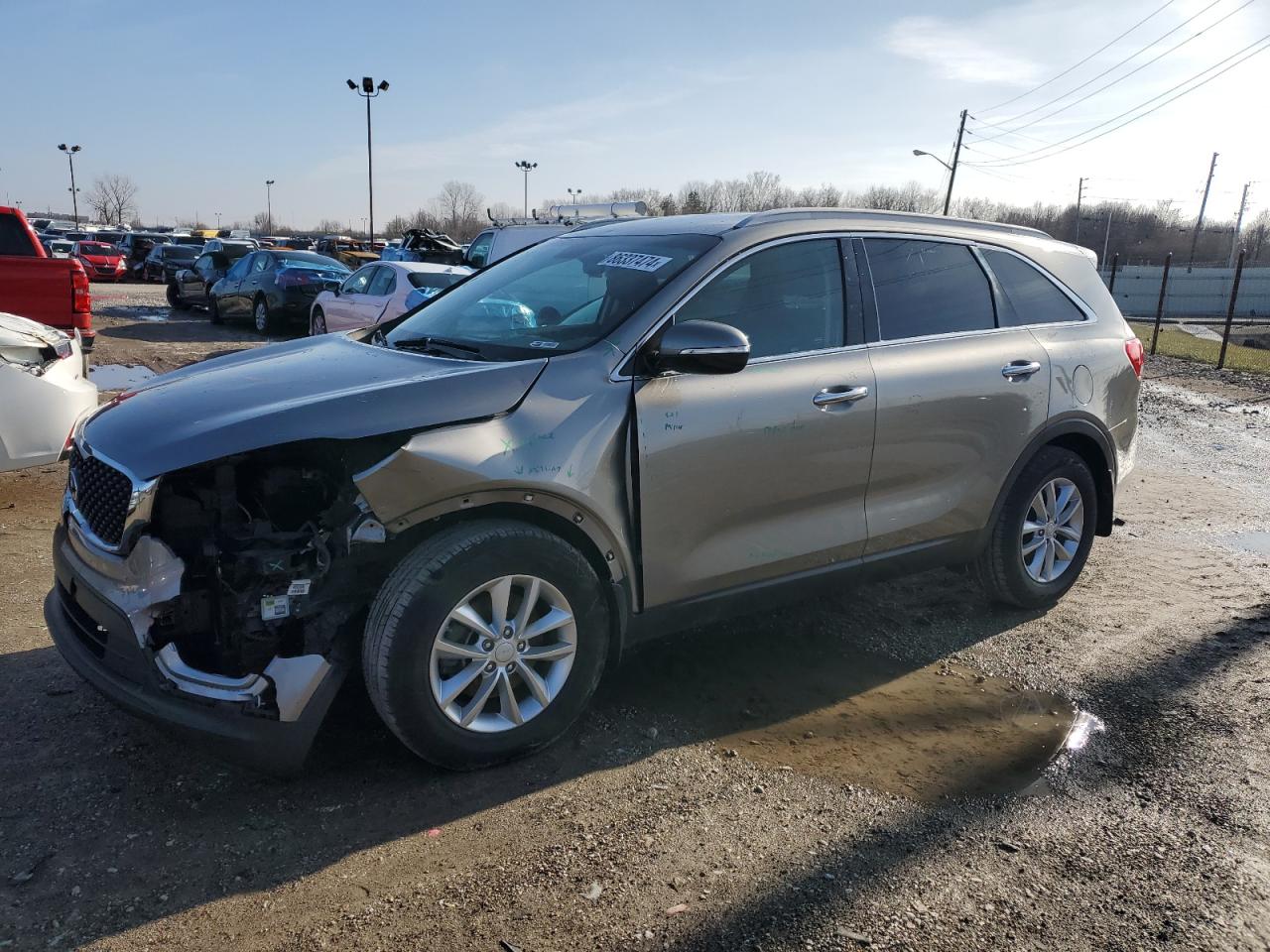 2018 Kia Sorento Lx VIN: 5XYPG4A36JG431674 Lot: 86337474