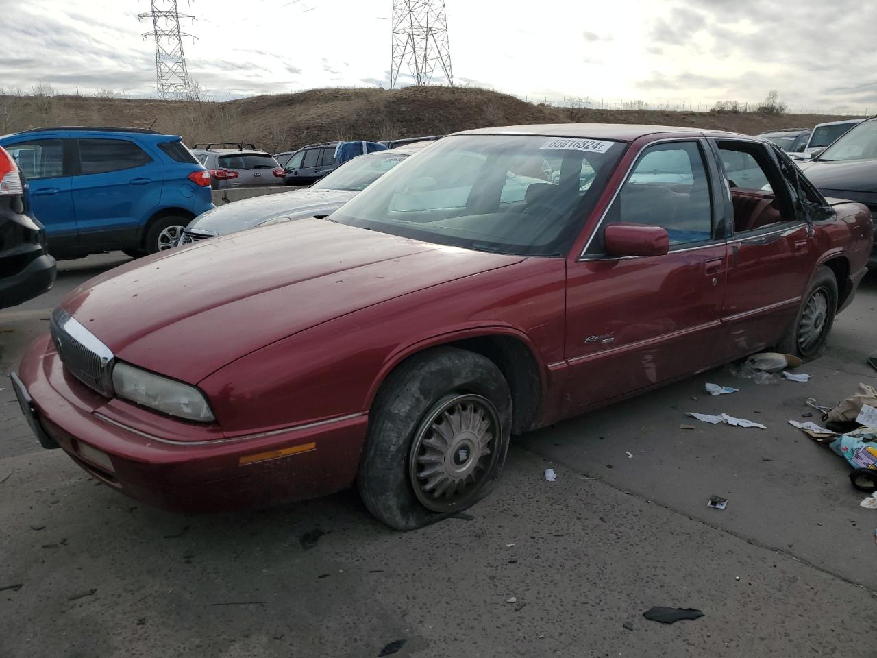 1995 Buick Regal Custom VIN: 2G4WB52L9S1466201 Lot: 85816324