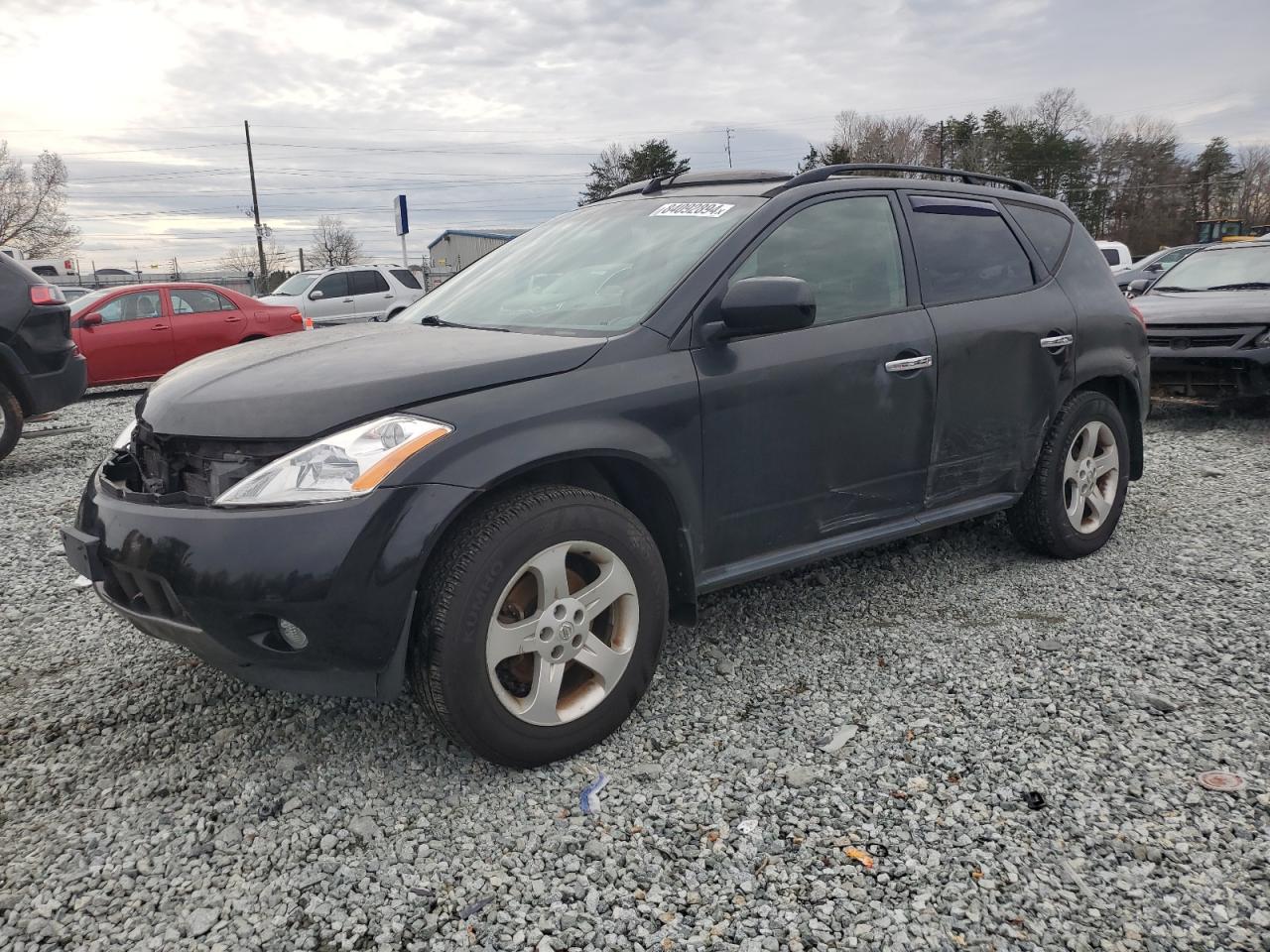 2004 Nissan Murano Sl VIN: JN8AZ08W04W309512 Lot: 84092894