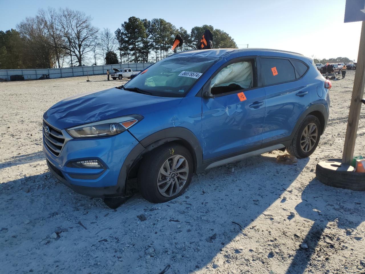 2018 Hyundai Tucson Sel VIN: KM8J33A40JU617550 Lot: 86579574