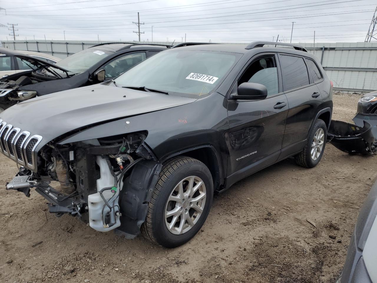 2016 Jeep Cherokee Sport VIN: 1C4PJMAS4GW228528 Lot: 82691714