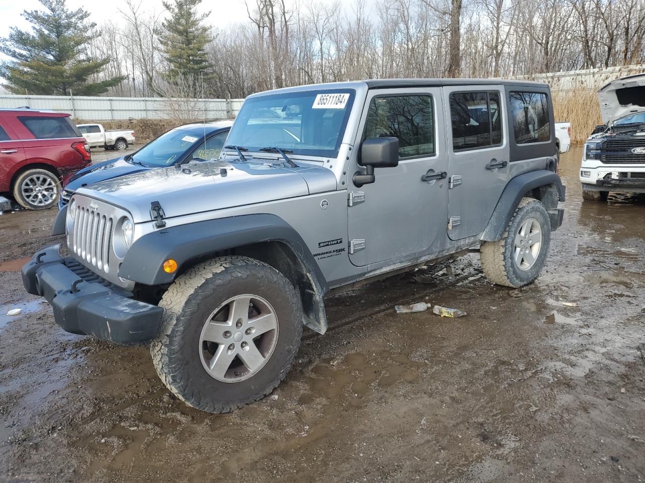 2018 Jeep Wrangler Unlimited Sport VIN: 1C4BJWDG3JL859227 Lot: 86511184