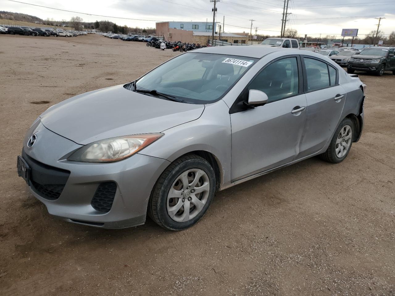 2012 Mazda 3 I VIN: JM1BL1UF2C1531638 Lot: 86741114