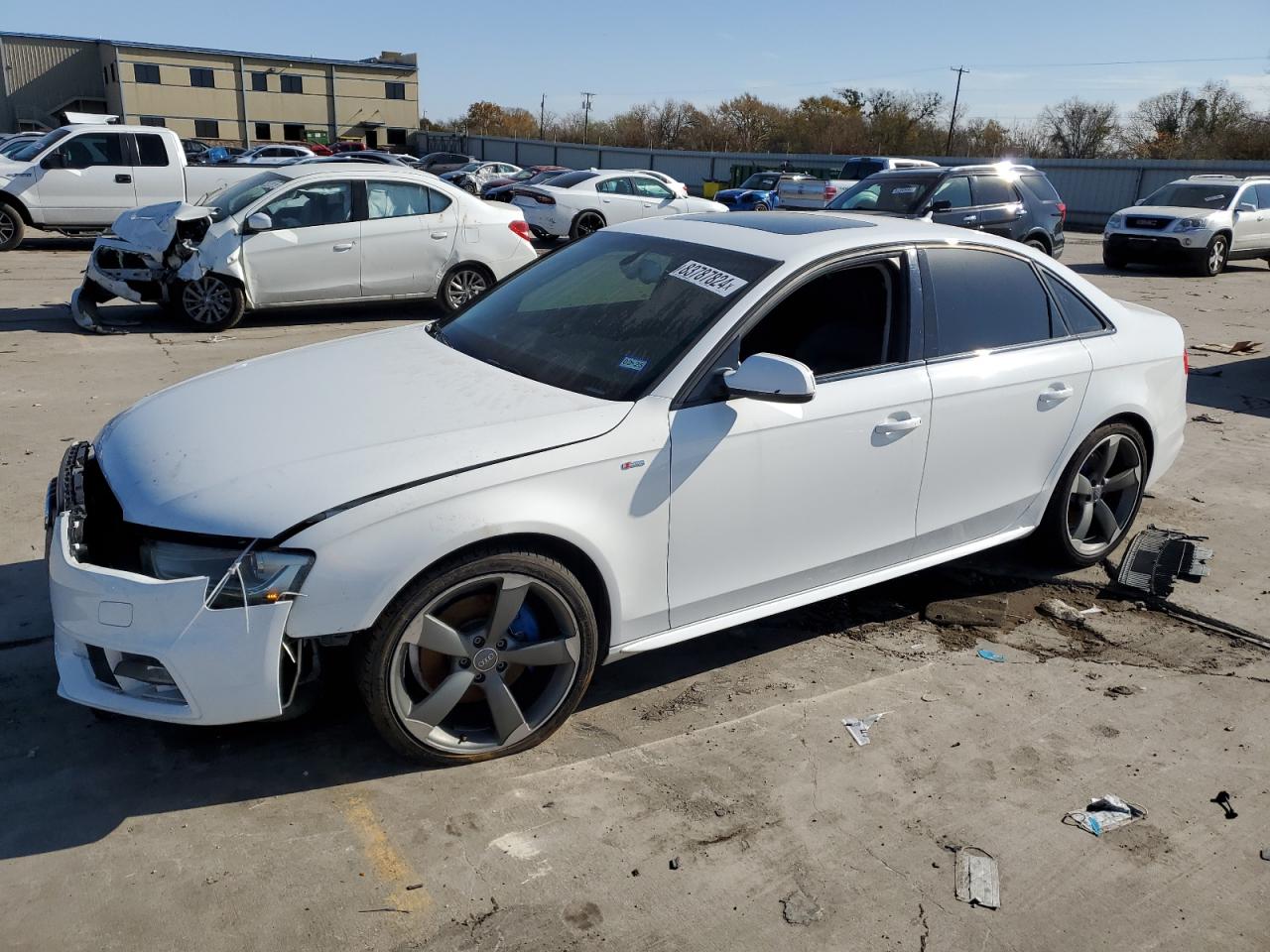 2014 Audi A4 Premium Plus VIN: WAUEFAFL9EA040846 Lot: 83787824