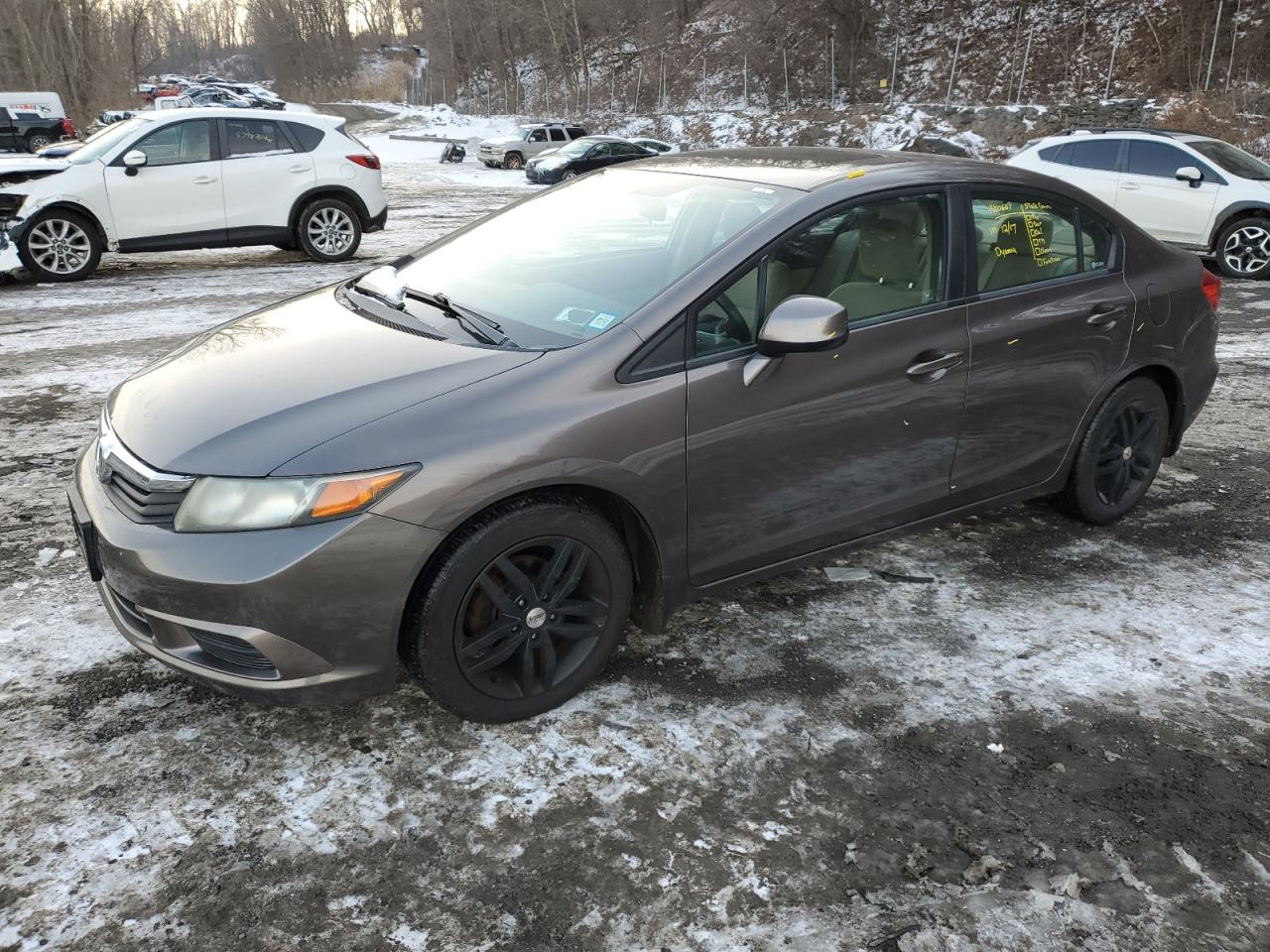 2012 Honda Civic Ex VIN: 19XFB2F80CE301442 Lot: 86400524