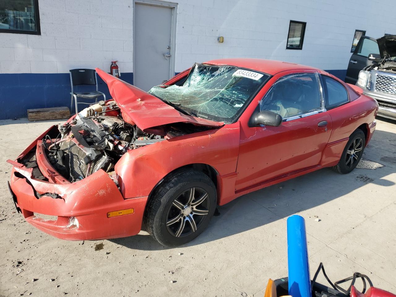 2004 Pontiac Sunfire VIN: 1G2JB12F847250044 Lot: 83433334