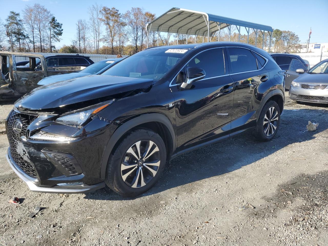 2021 Lexus Nx 300 Base VIN: JTJSARDZ1M2255492 Lot: 82323924