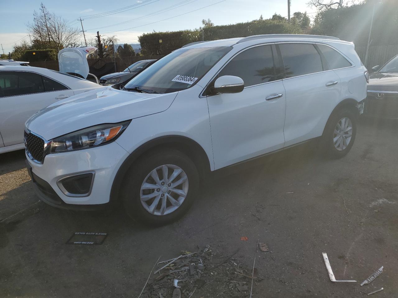 2018 Kia Sorento Lx VIN: 5XYPG4A58JG341119 Lot: 85985364