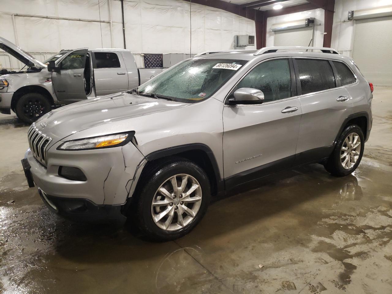 2015 Jeep Cherokee Limited VIN: 1C4PJMDB7FW652442 Lot: 86126094