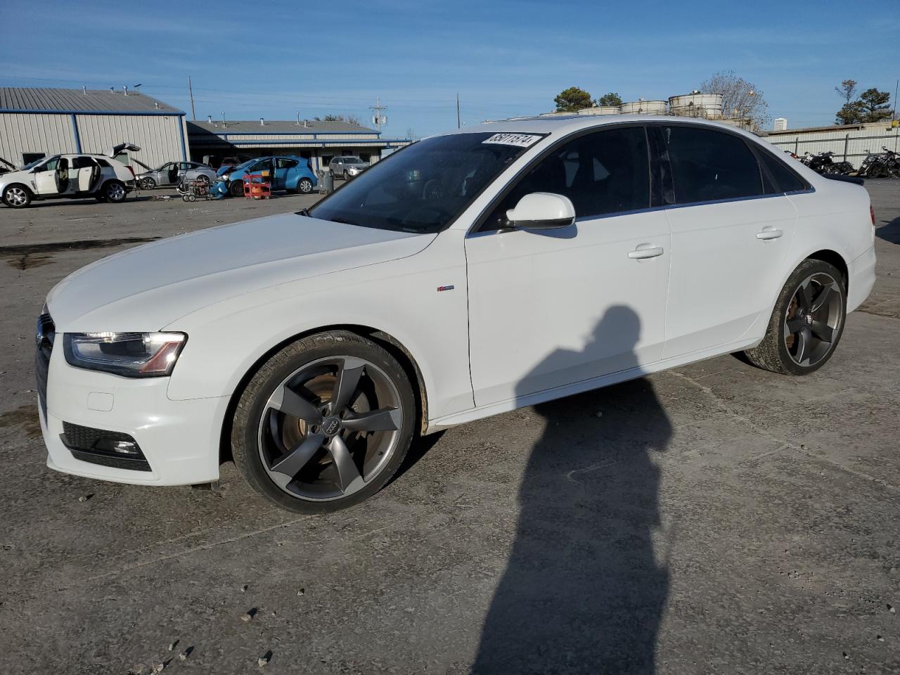 2014 Audi A4 Premium Plus VIN: WAUFFAFL0EN021437 Lot: 85011574