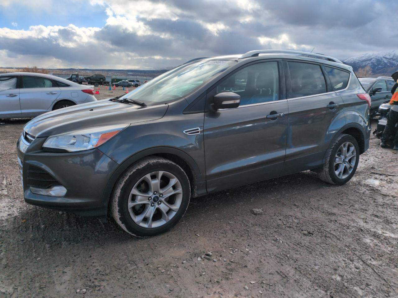 2015 Ford Escape Titanium VIN: 1FMCU9JX7FUC25160 Lot: 86984614