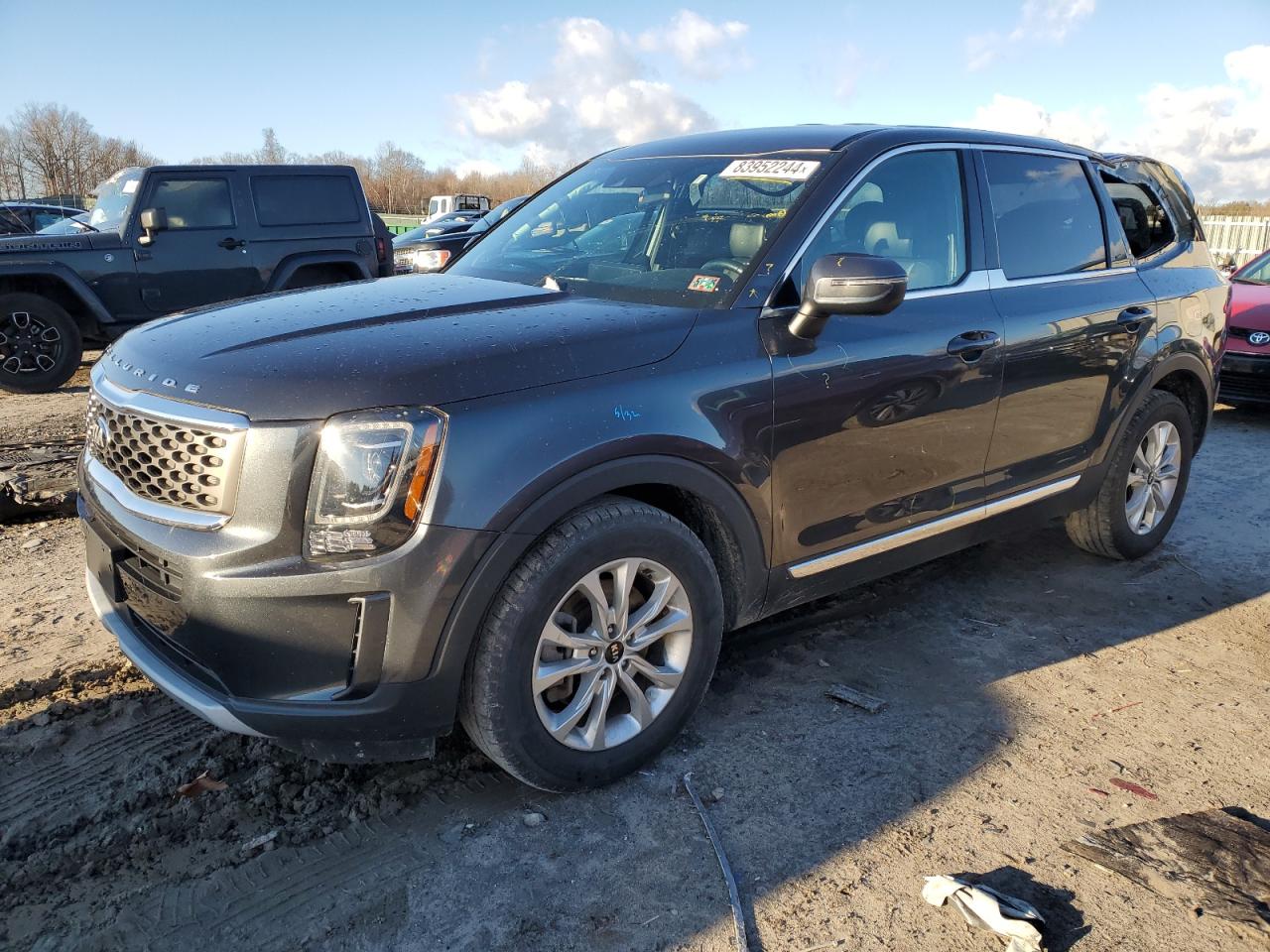 2021 Kia Telluride Lx VIN: 5XYP2DHC3MG104576 Lot: 83952244