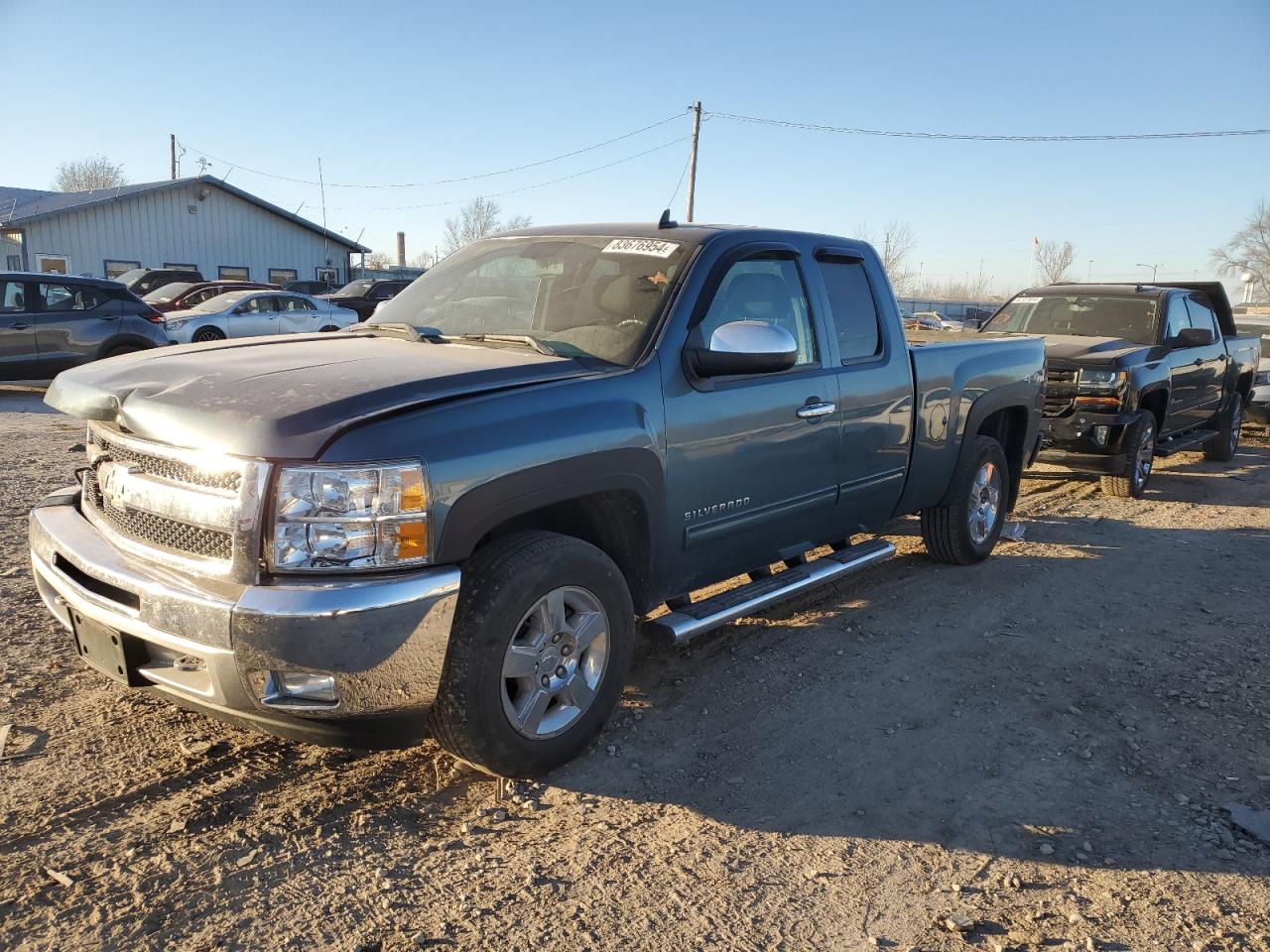 2012 Chevrolet Silverado K1500 Lt VIN: 1GCRKSE75CZ227493 Lot: 83676954