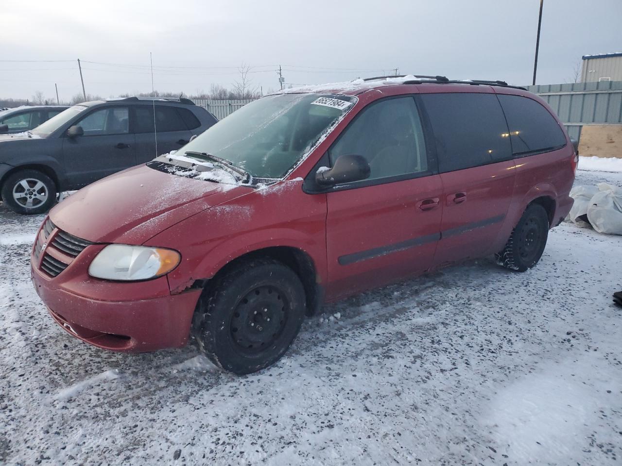 2007 Dodge Grand Caravan Se VIN: 1D8GP24E87B196619 Lot: 86521984