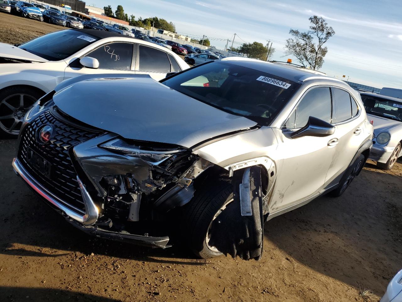 2021 Lexus Ux 200 VIN: JTHX3JBH0M2039680 Lot: 86896634