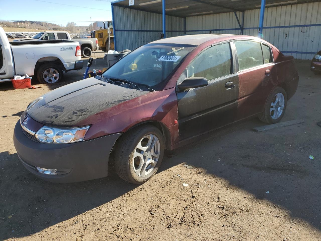 2003 Saturn Ion Level 3 VIN: 1G8AK52F73Z198308 Lot: 87069984