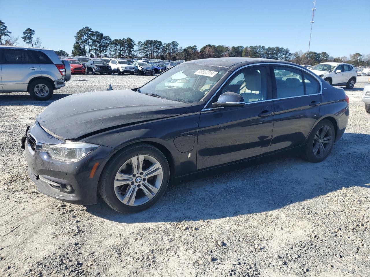 2017 BMW 330E VIN: WBA8E1C34HA029343 Lot: 83864014