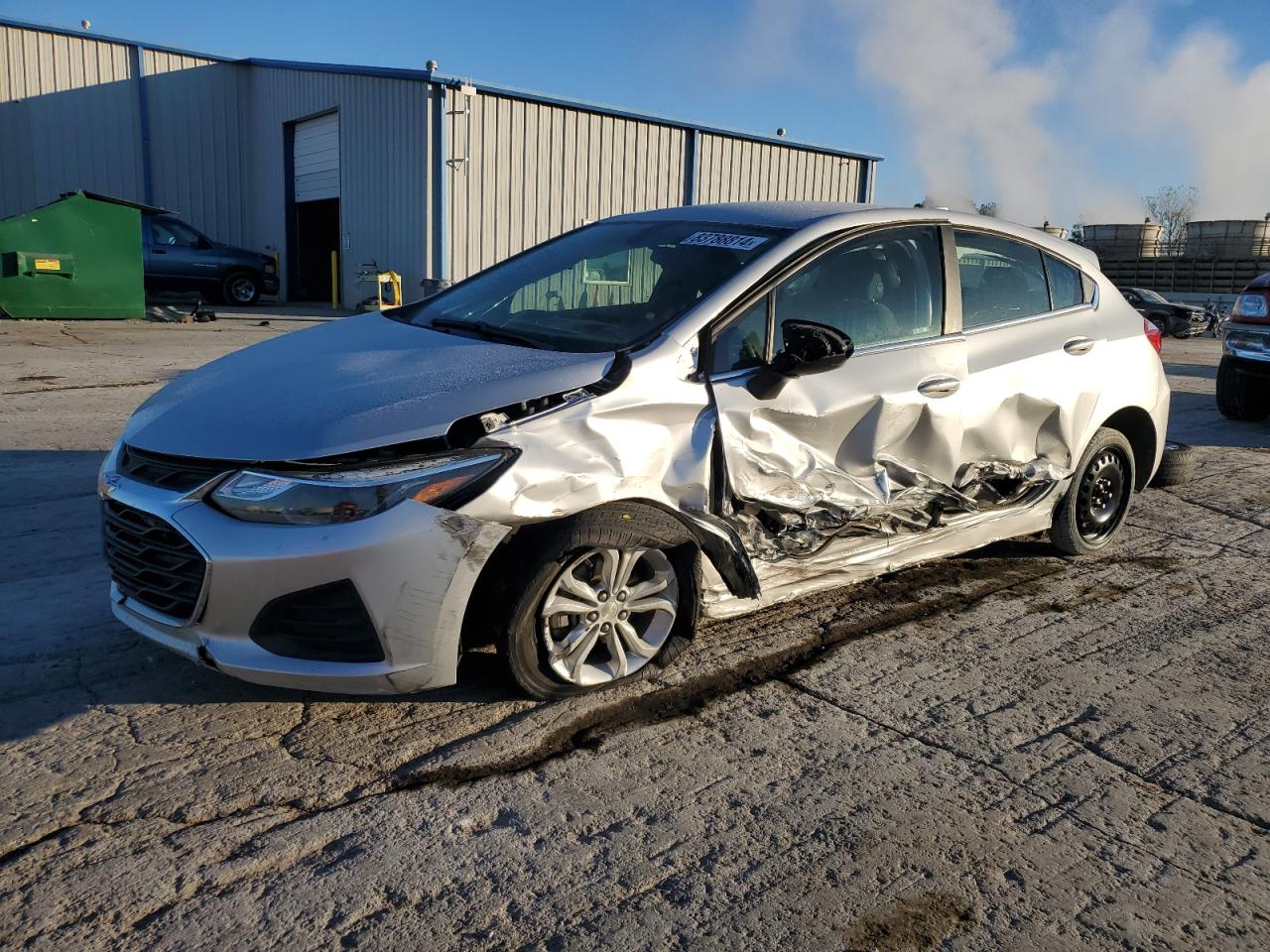 2019 Chevrolet Cruze Lt VIN: 3G1BE6SM6KS527137 Lot: 83788814