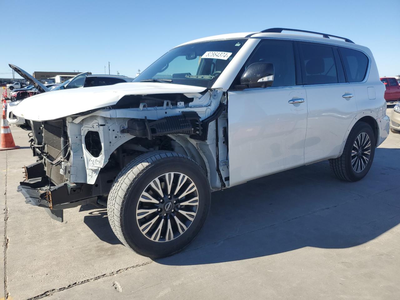 2022 Nissan Armada Sl VIN: JN8AY2BA5N9392690 Lot: 82864374