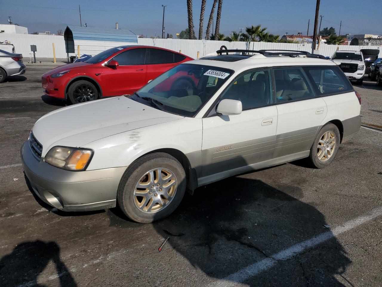 2000 Subaru Legacy Outback Limited VIN: 4S3BH6863Y6671197 Lot: 83656004