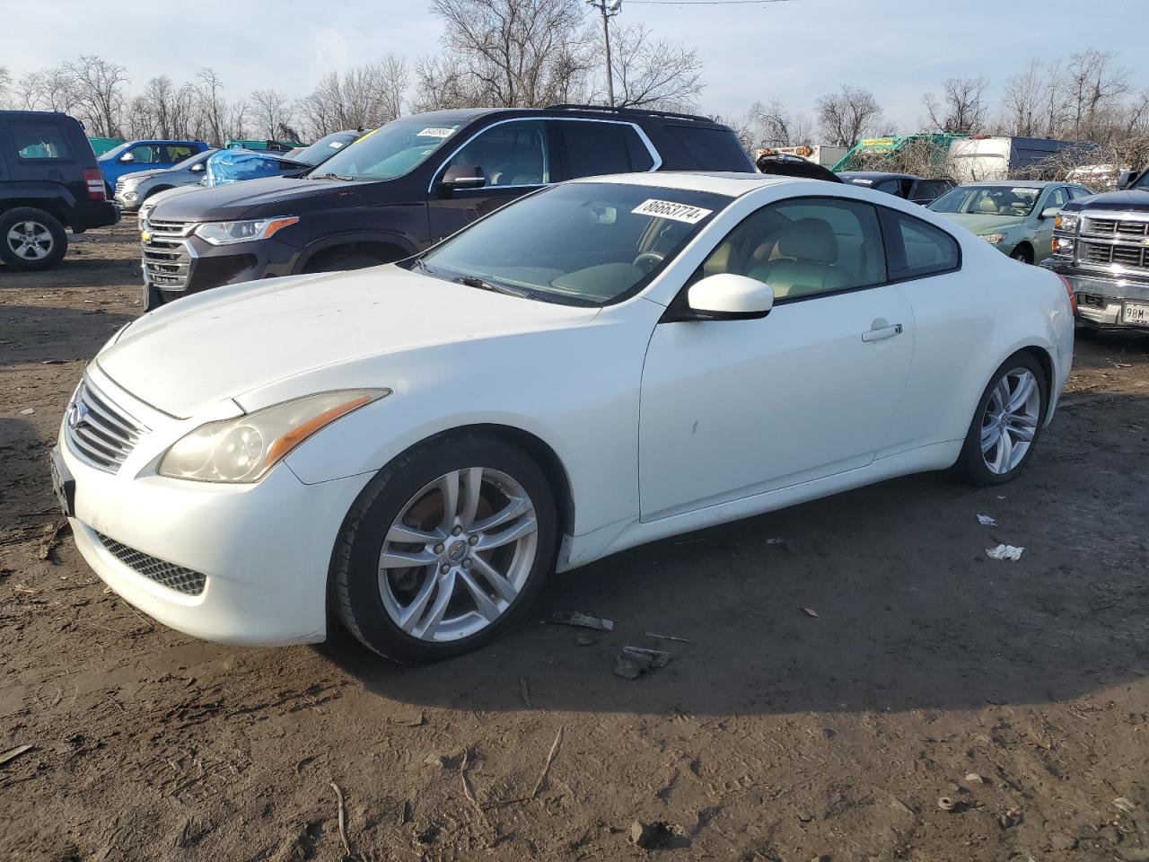 2008 Infiniti G37 Base VIN: JNKCV64E38M121521 Lot: 86663774