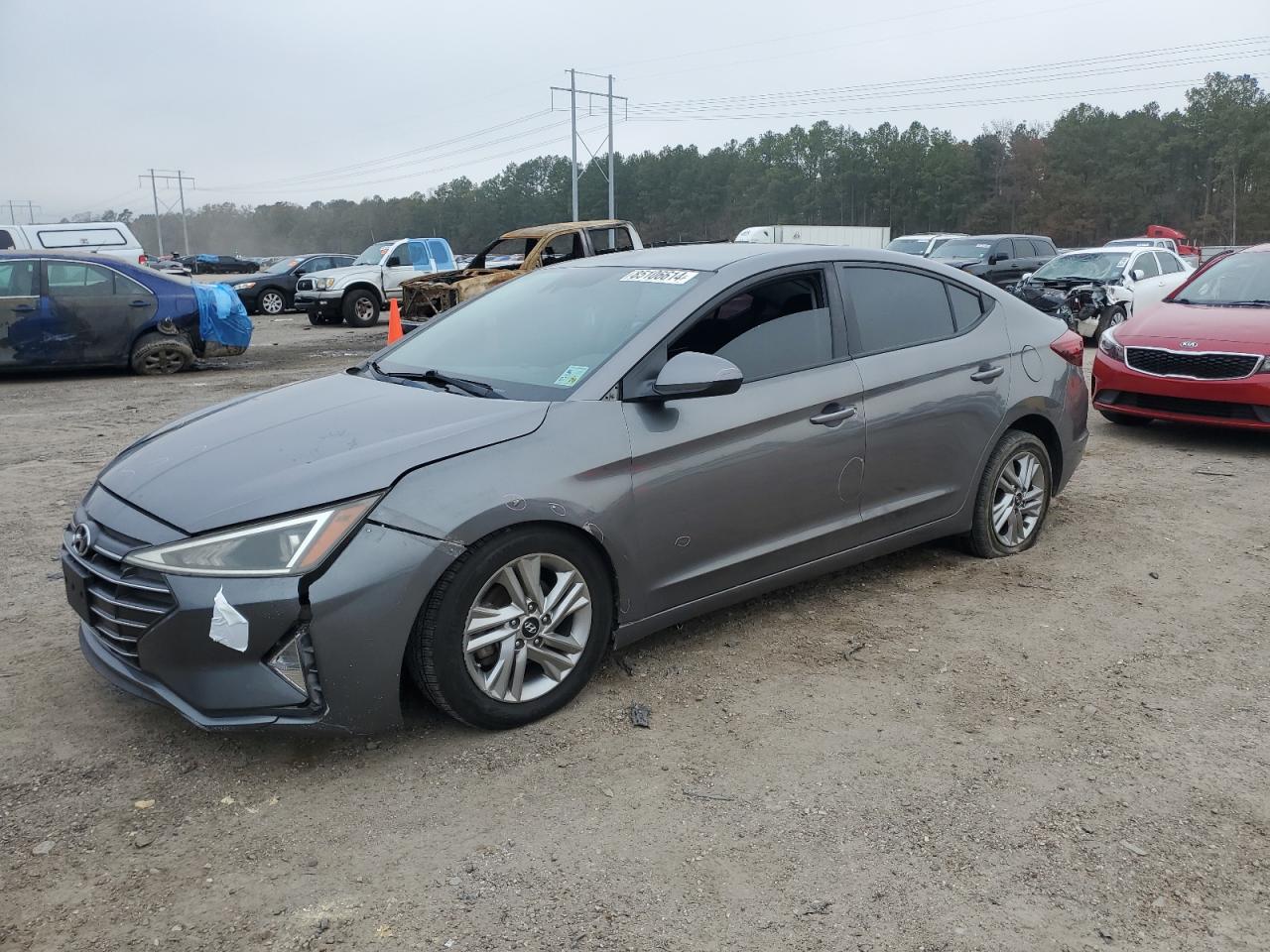 2020 Hyundai Elantra Sel VIN: 5NPD84LF1LH533807 Lot: 85106614