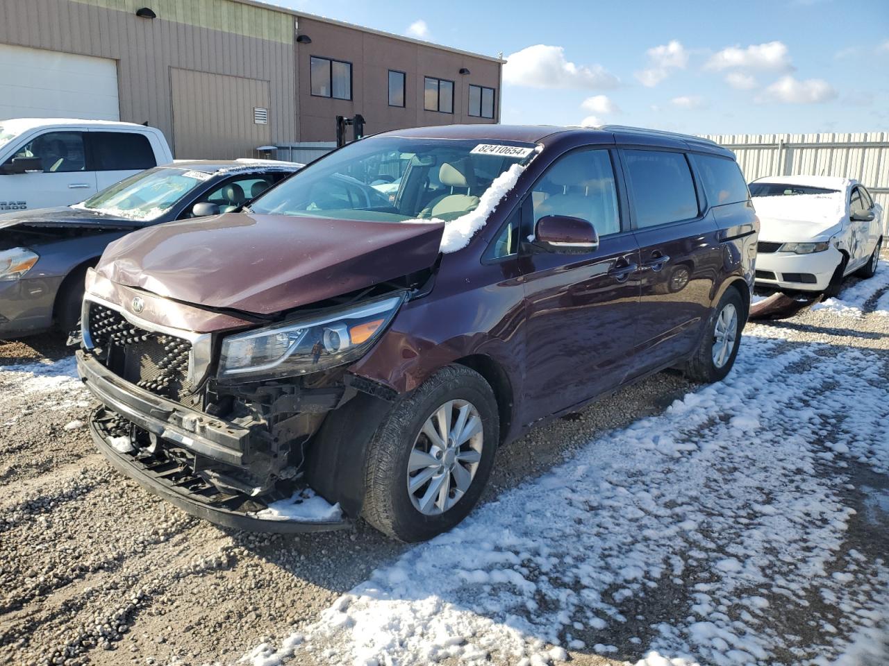 2016 Kia Sedona Lx VIN: KNDMB5C17G6161255 Lot: 82410654