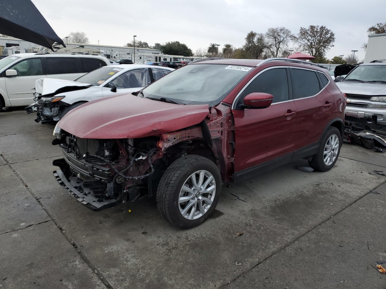 2021 Nissan Rogue Sport Sv VIN: JN1BJ1BV5MW318030 Lot: 83785214