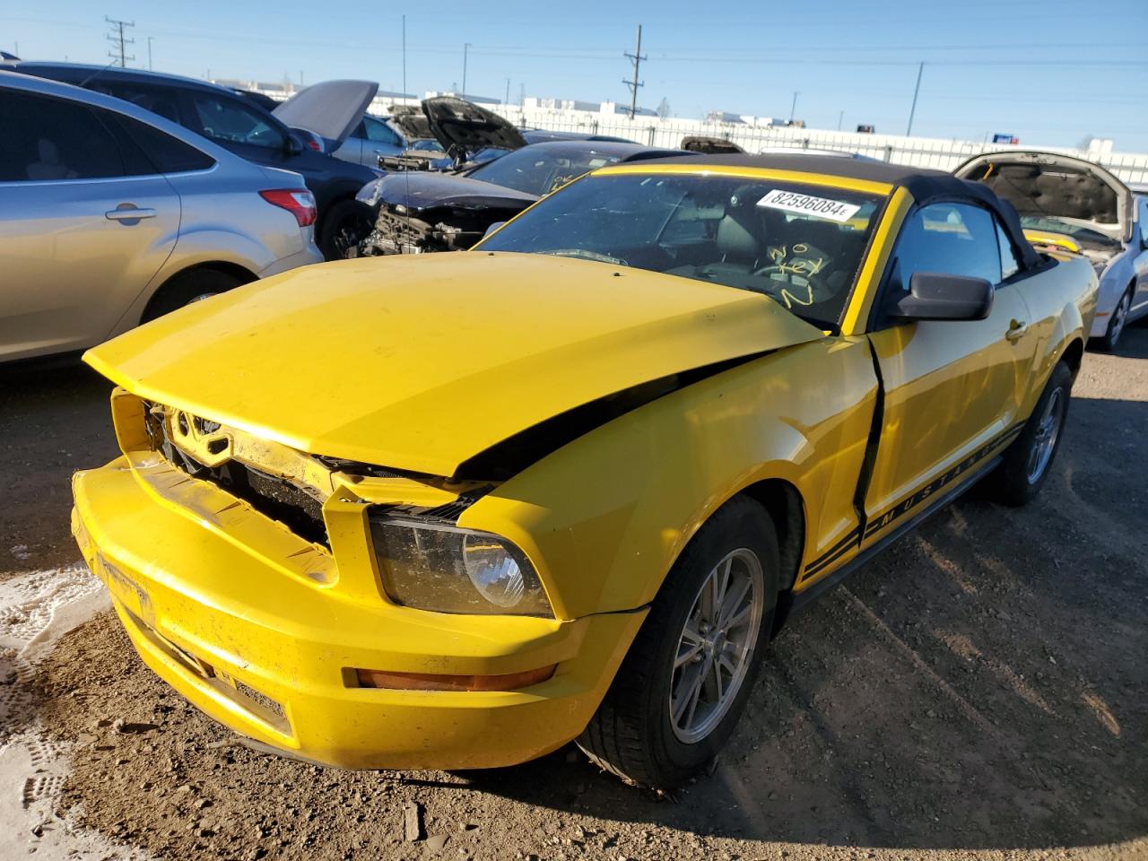 2005 Ford Mustang VIN: 1ZVHT84N155228871 Lot: 82596084