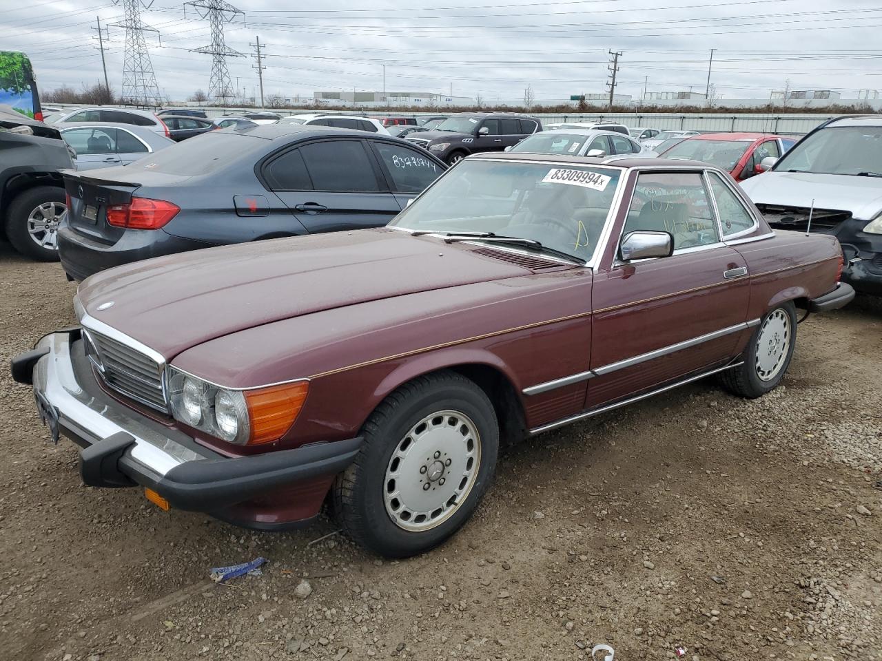 1988 Mercedes-Benz 560 Sl VIN: WDBBA48D0JA088868 Lot: 83309994